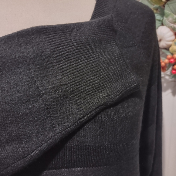 Faded Glory Black Long Sleeve Sweater 1X (16W) - Picture 8 of 13